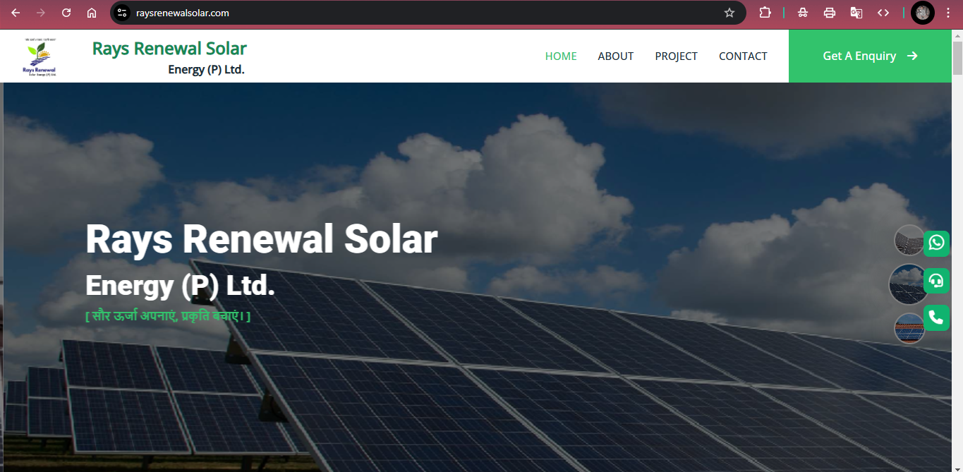 Rays Renewal Solar Energy